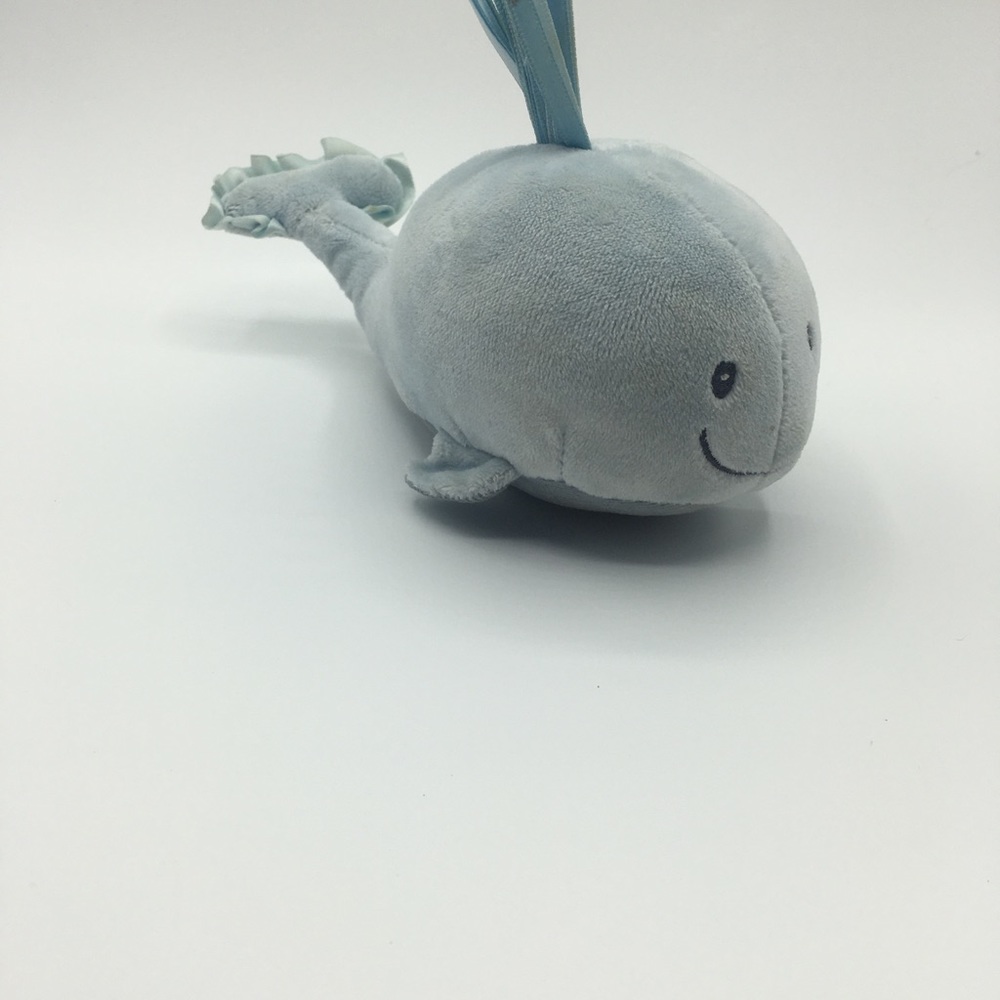 Sleepy seas gund blue whale with rattle